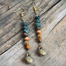 Load image into Gallery viewer, Jade & Chime Earrings