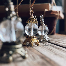 Load image into Gallery viewer, Crystal Ball Earrings x3