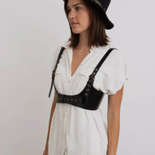 Load image into Gallery viewer, Faux Leather Black Harness