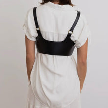 Load image into Gallery viewer, Faux Leather Black Harness