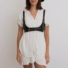 Load image into Gallery viewer, Faux Leather Black Harness