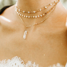 Load image into Gallery viewer, Dark Nights + Bright Stars Necklace