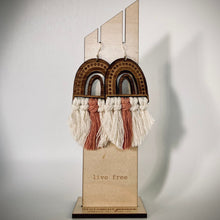 Load image into Gallery viewer, BOHO RAINBOW EARRINGS