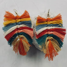 Load image into Gallery viewer, Boho Color Fringe Earrings
