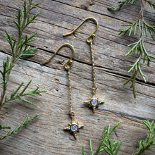 Load image into Gallery viewer, North Star Holiday Earrings
