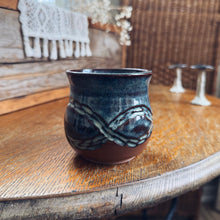 Load image into Gallery viewer, Navy &amp; Clay Braid Mug
