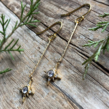Load image into Gallery viewer, North Star Holiday Earrings
