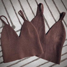 Load image into Gallery viewer, Rib Knit Contour Brami
