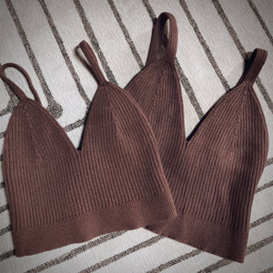 Rib Knit Contour Brami