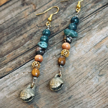 Load image into Gallery viewer, Jade &amp; Chime Earrings
