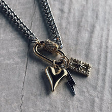 Load image into Gallery viewer, Love &amp; Light Charm Cluster Necklace
