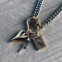 Load image into Gallery viewer, Love &amp; Light Charm Cluster Necklace
