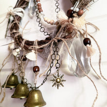 Load image into Gallery viewer, Boho Bell Wreath
