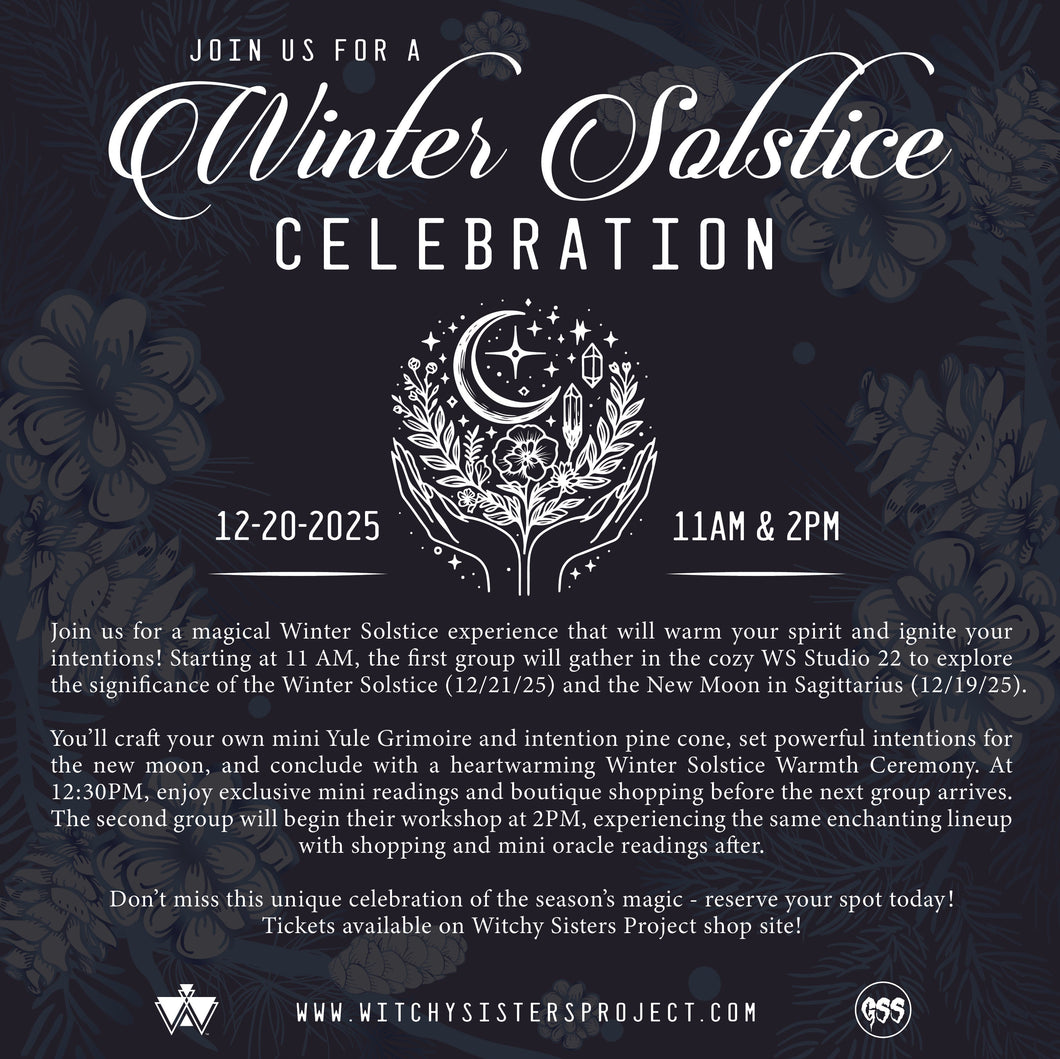 Winter Solstice Yule Grimoire Workshop