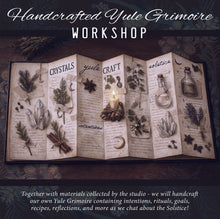 Load image into Gallery viewer, Winter Solstice Yule Grimoire Workshop
