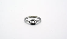 Load image into Gallery viewer, Sterling Silver Evil Eye Ring
