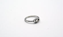 Load image into Gallery viewer, Sterling Silver Evil Eye Ring
