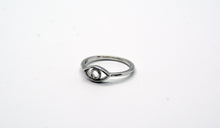 Load image into Gallery viewer, Sterling Silver Evil Eye Ring
