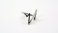 Load image into Gallery viewer, Sterling Silver Heartbeat Ring
