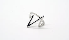 Load image into Gallery viewer, Sterling Silver Heartbeat Ring
