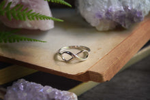 Load image into Gallery viewer, Sterling Silver Infinity Ring
