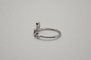 Sterling Silver LOVE Ring