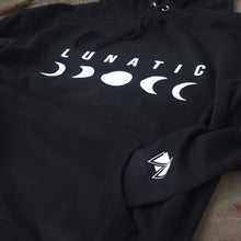 Load image into Gallery viewer, Lunatic Black Hoodie
