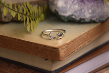 Load image into Gallery viewer, Sterling Silver Moon &amp; Stars Ring
