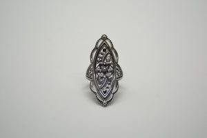Sterling Silver Queen Ring
