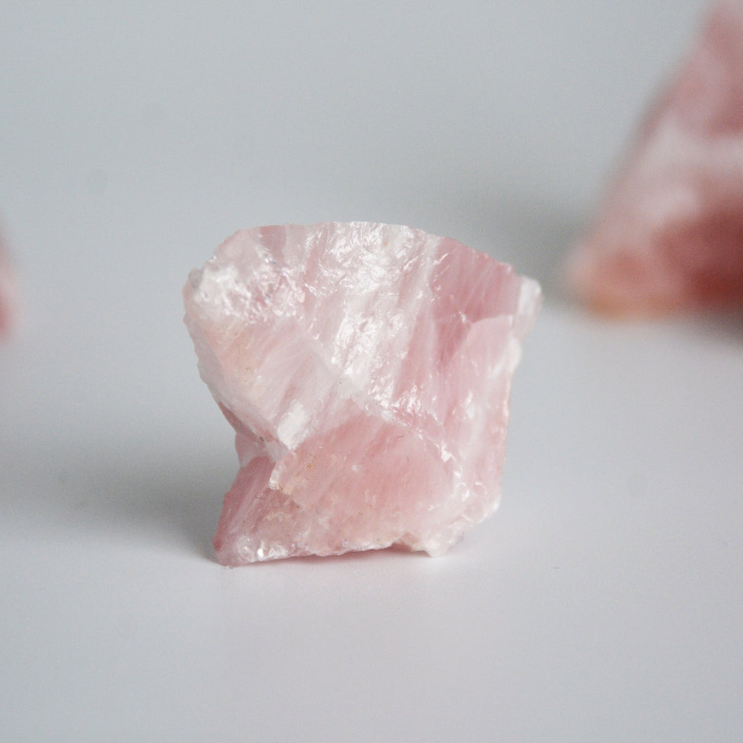 Rose Quartz Crystal x6