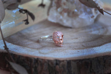 Load image into Gallery viewer, Sterling Silver Rose Gold Skull
