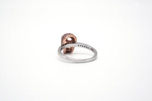 Sterling Silver Rose Gold Skull