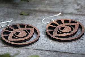 Universal Eye Hoops Earrings