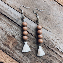 Load image into Gallery viewer, Boho Wooden Beaded Earrings

