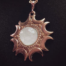 Load image into Gallery viewer, Many Moons Moonstone Necklace
