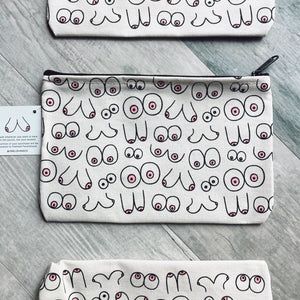 Boobies Zip Pouch