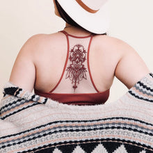 Load image into Gallery viewer, Mandala Racerback Bralette
