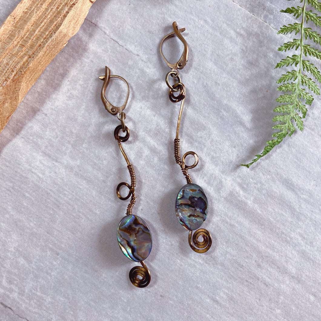 Abalone Earrings