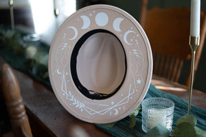 MOON PHASE WIDE BRIM HATS
