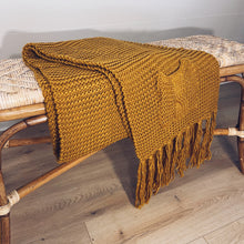 Load image into Gallery viewer, Two-Pocket Tassel Scarf
