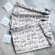 Load image into Gallery viewer, Boobies Zip Pouch
