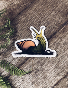 Carol the Snail Vinyl Decal