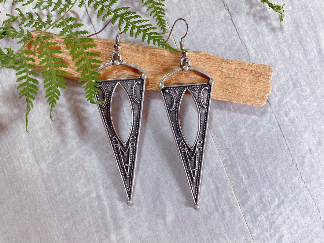 Warrior Point Earrings