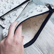 Load image into Gallery viewer, The Finger Zip Pouch
