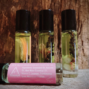 NEW MOON AROMATHERAPY OIL ROLLER