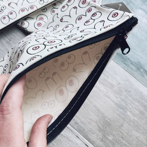 Boobies Zip Pouch